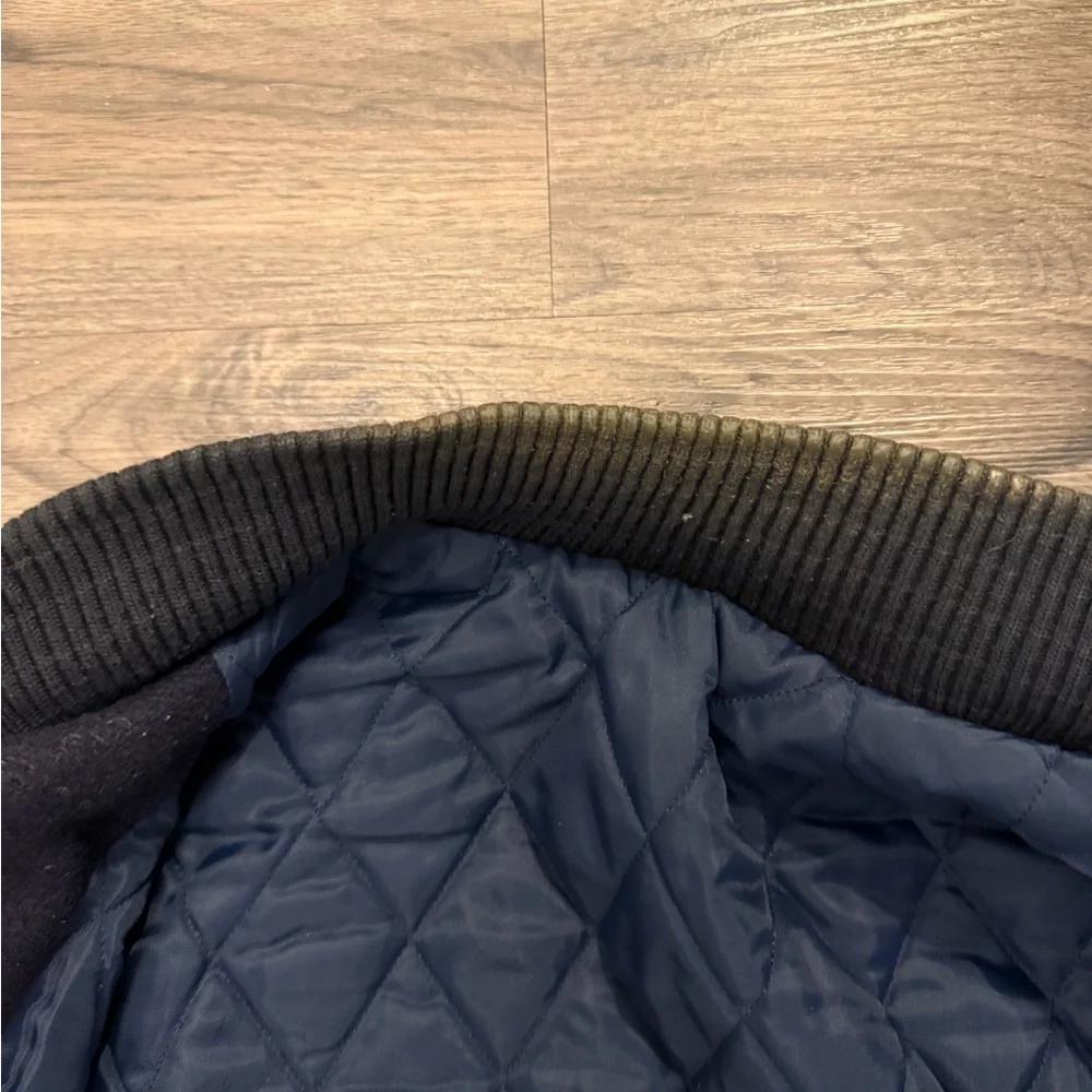 Vintage Cleveland Indians Wool Varsity Jacket Red/Blue Genuine Merchandise Large - Picture 5 of 7